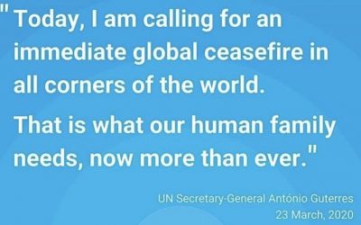 Le RFMM signe l’appel du Secrétaire général des Nations Unies pour un cessez-le-feu partout dans le monde