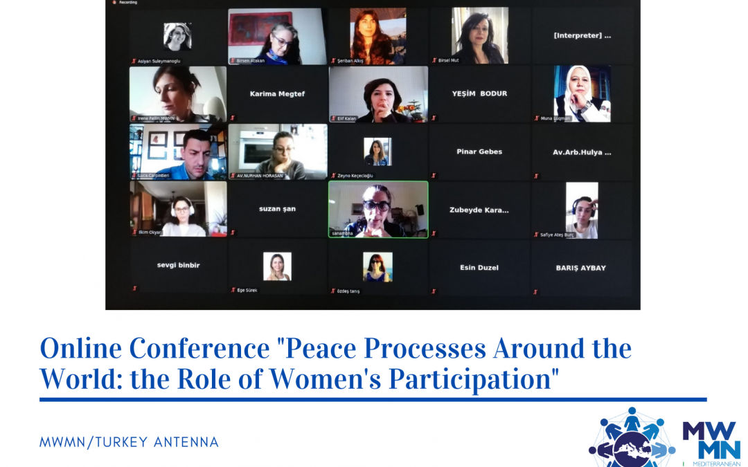 MWMN/Turkey organises the Conference “Peace Processes Around the World: the Role of Women’s Participation”