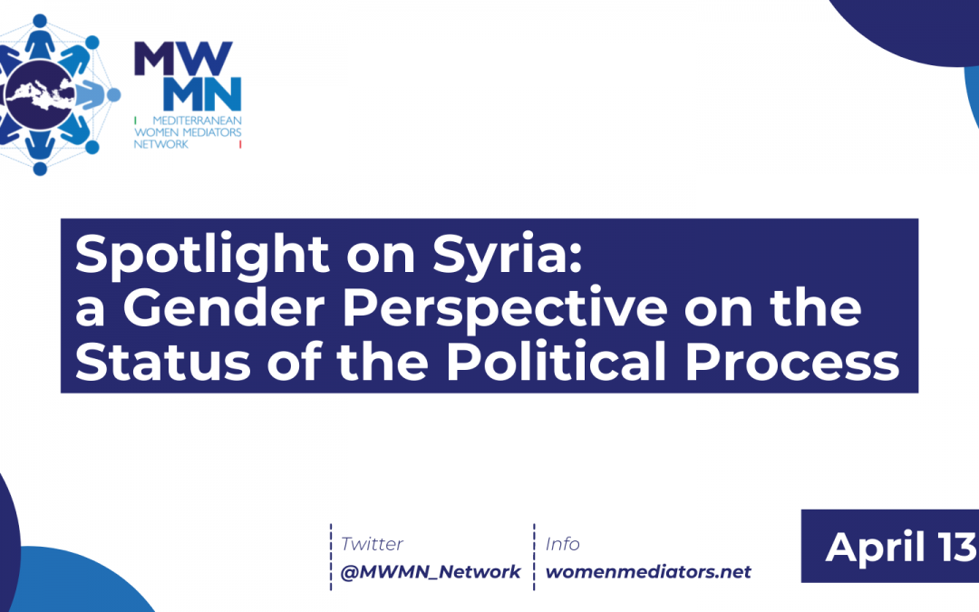 Conference: Spotlight on Syria. A Gender Perspective on the Status of the Political Process
