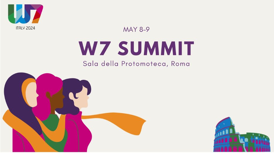 Loredana Teodorescu and Irene Fellin at the W7Summit